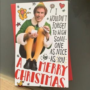 ELF Carlton pop up card